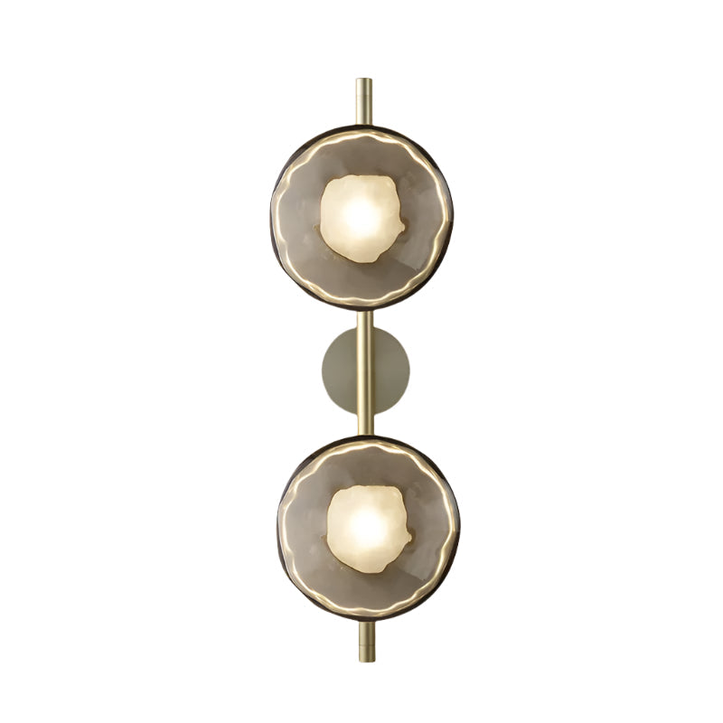 Applique murale ronde en verre Ceto au design nordique 19