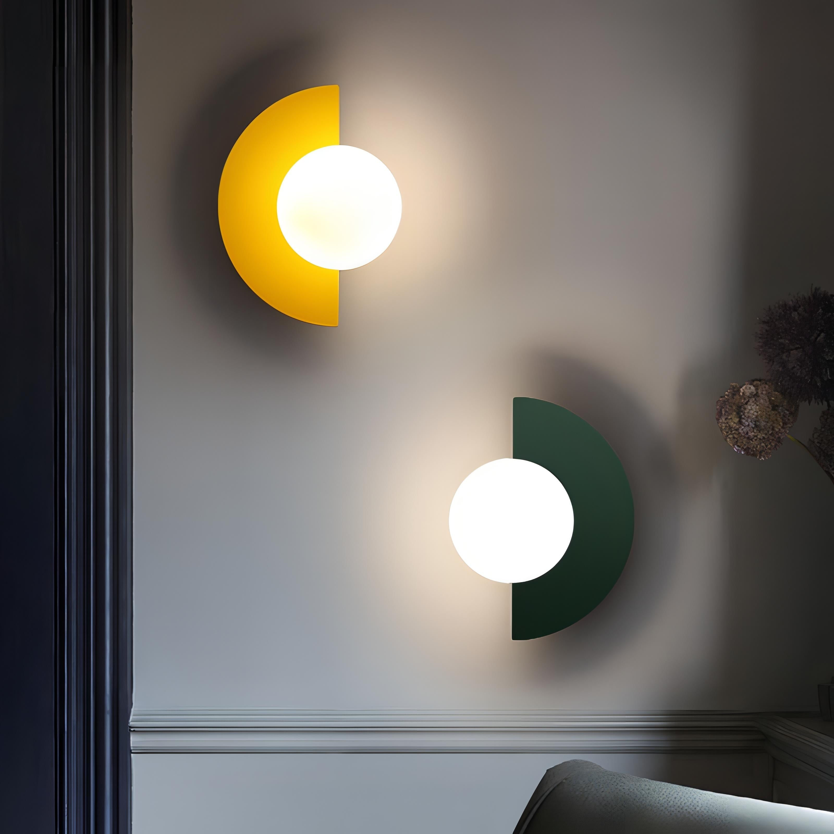 Everest - Applique murale nordique en demi-cercle 4
