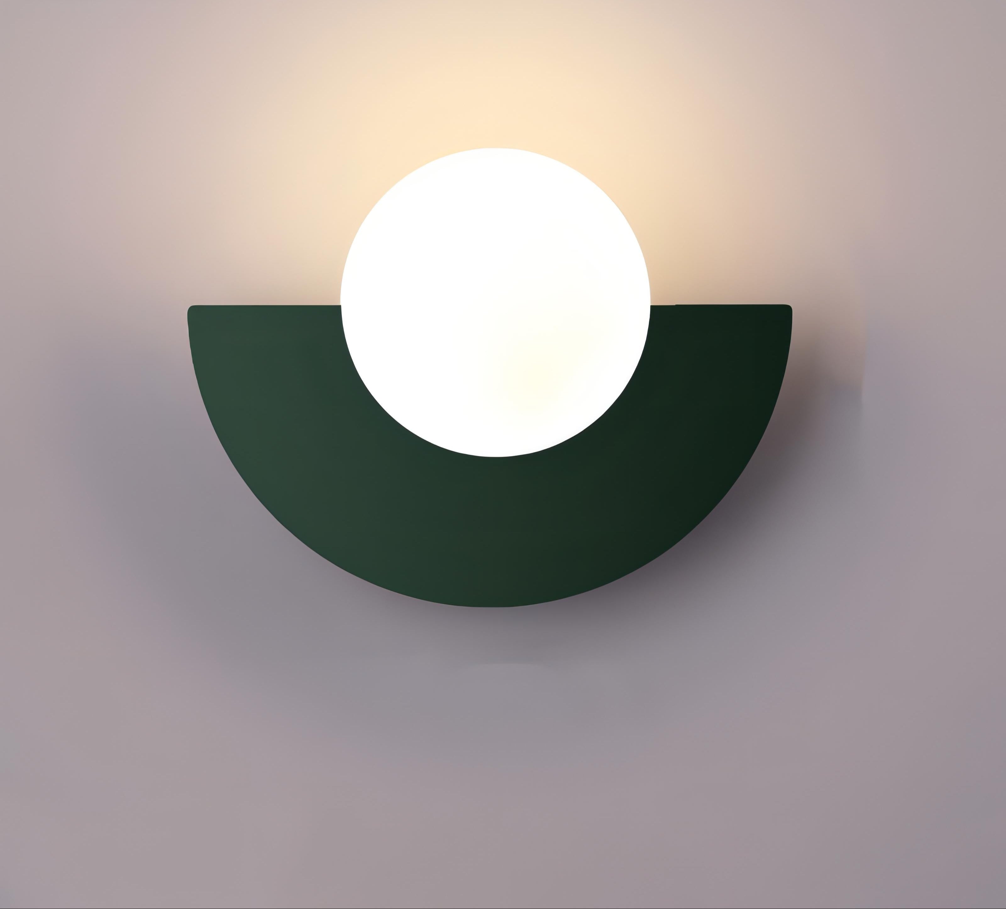 Everest - Applique murale nordique en demi-cercle 8