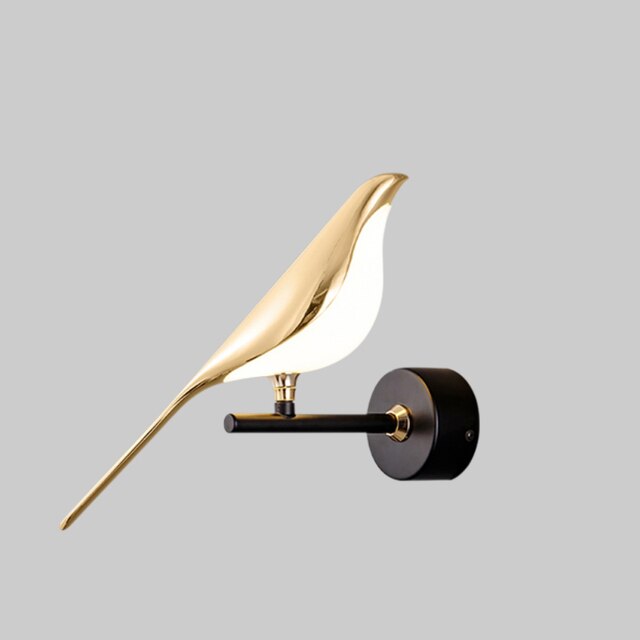 Applique Murale LED Oiseaux Modernes pour Décoration Intérieure Élégante