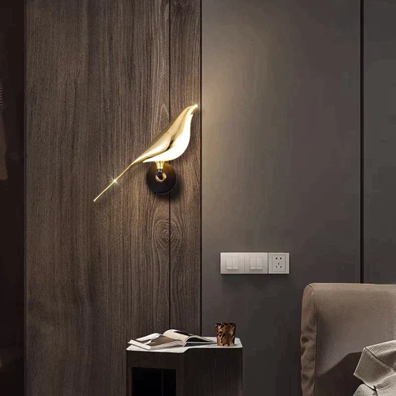Applique Murale LED Oiseaux Modernes pour Décoration Intérieure Élégante