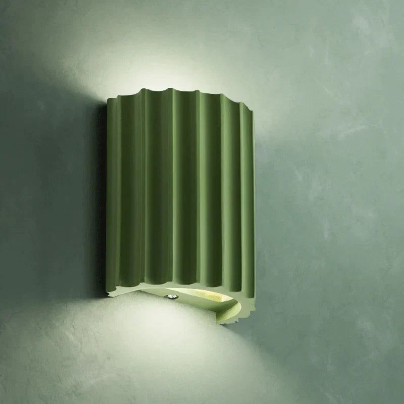 Applique Murale Moderne en Résine avec Éclairage LED Décoratif