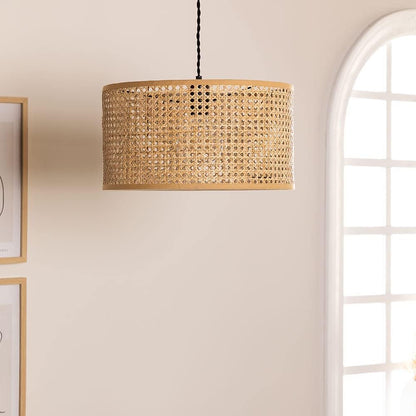 Suspension en Rotin pour Salon