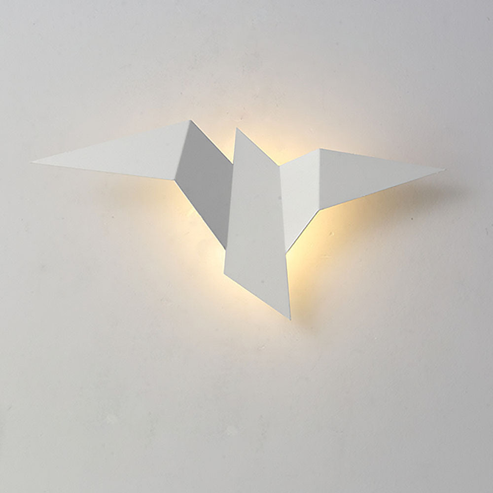 Applique Murale LED Forme d’Oiseau en Fer pour Décoration Intérieure Artistique