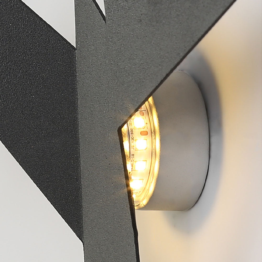 Applique Murale LED Forme d’Oiseau en Fer pour Décoration Intérieure Artistique