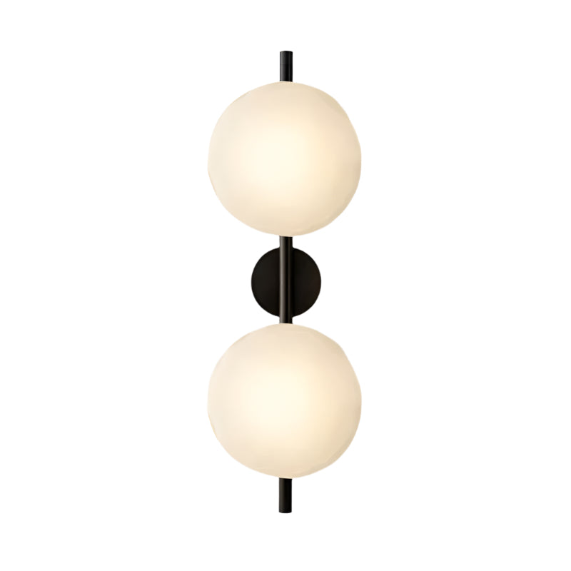 Applique murale ronde en verre Ceto au design nordique 11