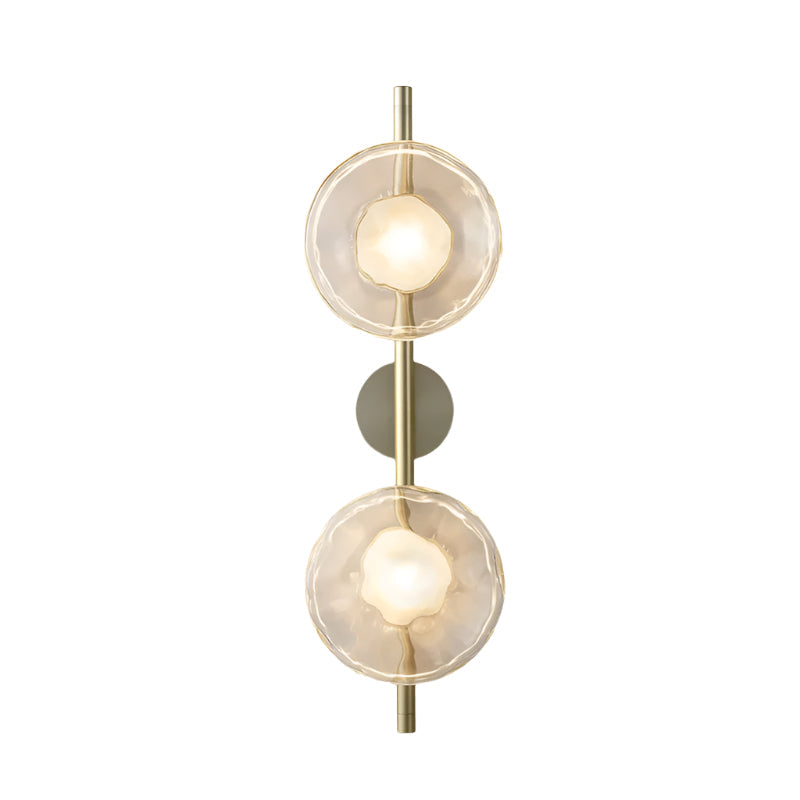 Applique murale ronde en verre Ceto au design nordique 13