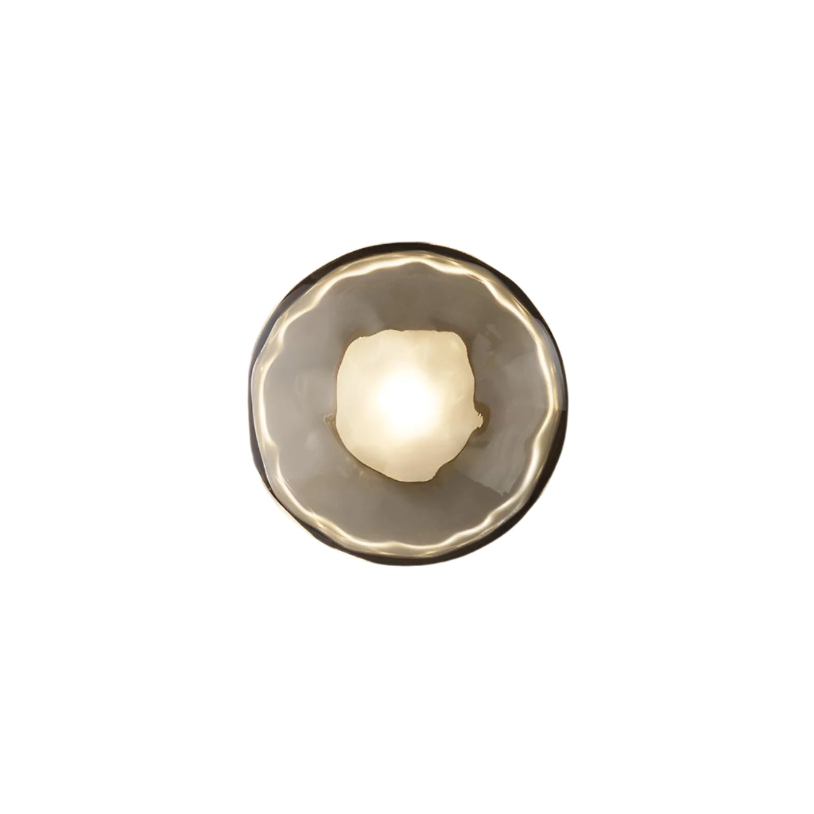 Applique murale ronde en verre Ceto au design nordique 16