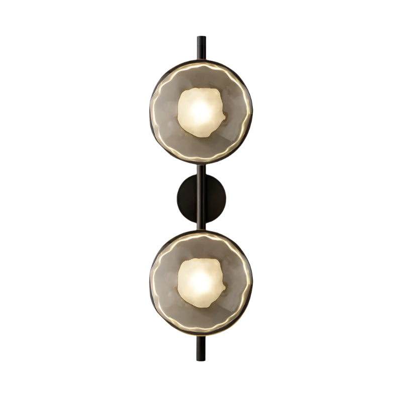 Applique murale ronde en verre Ceto au design nordique 18