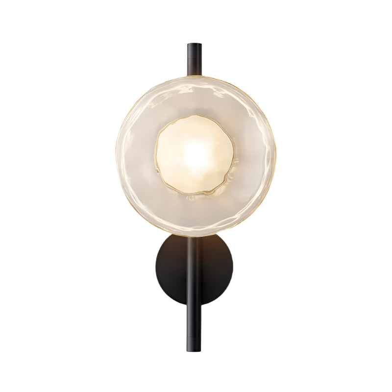 Applique murale ronde en verre Ceto au design nordique 26