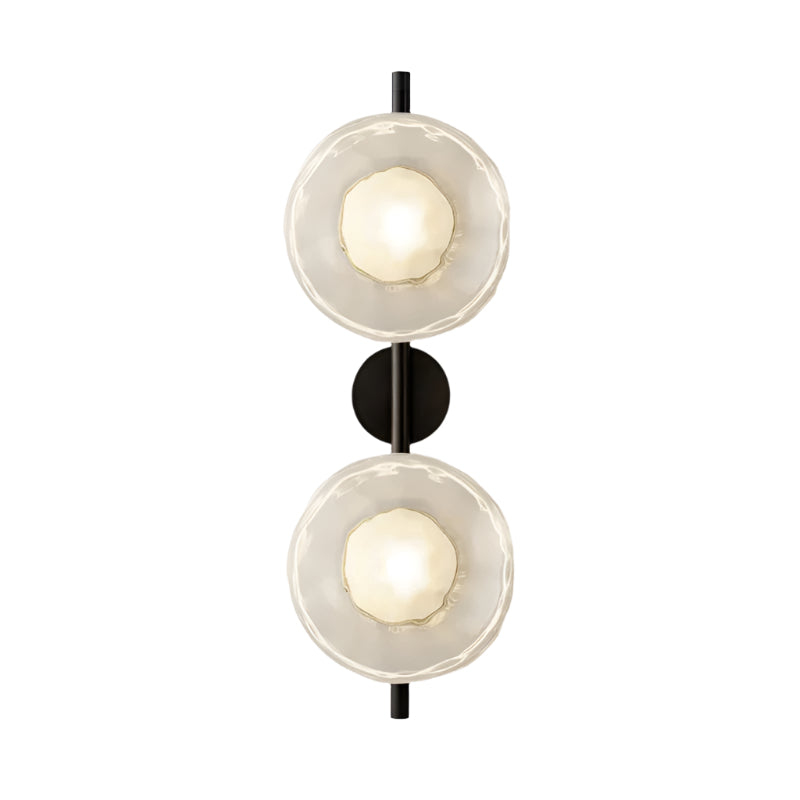 Applique murale ronde en verre Ceto au design nordique 28