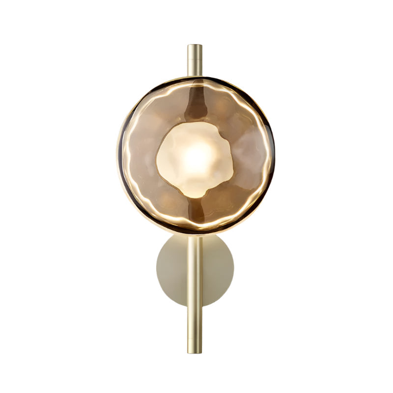 Applique murale ronde en verre Ceto au design nordique 9