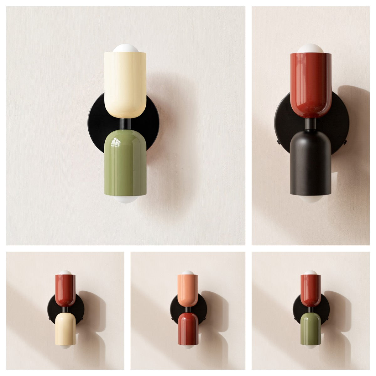 Applique murale vintage à double tête, style créatif et déco pour la maison 7